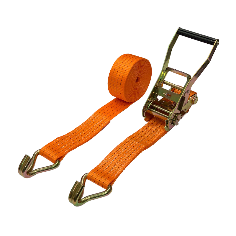 Heavy Duty 2 Inch x 15 ft Ratchet bind ned stropper med doble J -kroker